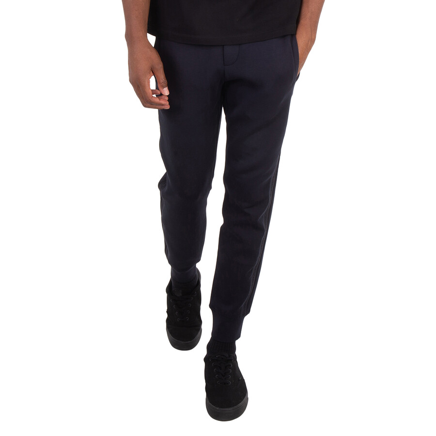 Elasticated-Waist Drawstring Joggers