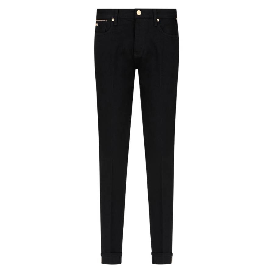 Embroidered J75 Slim-Fit Jeans, Waist Size 36