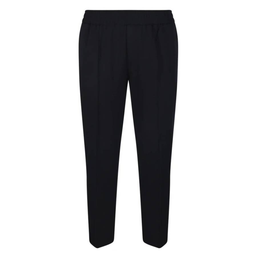 Knitted Jersey Joggers, Size Small