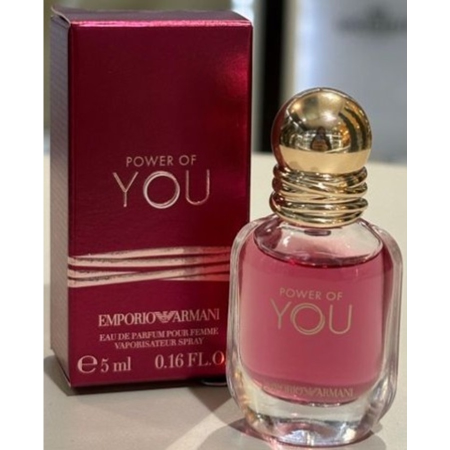 Emporio Armani Ladies Power Of You EDP Spray 0.17 oz Fragrances