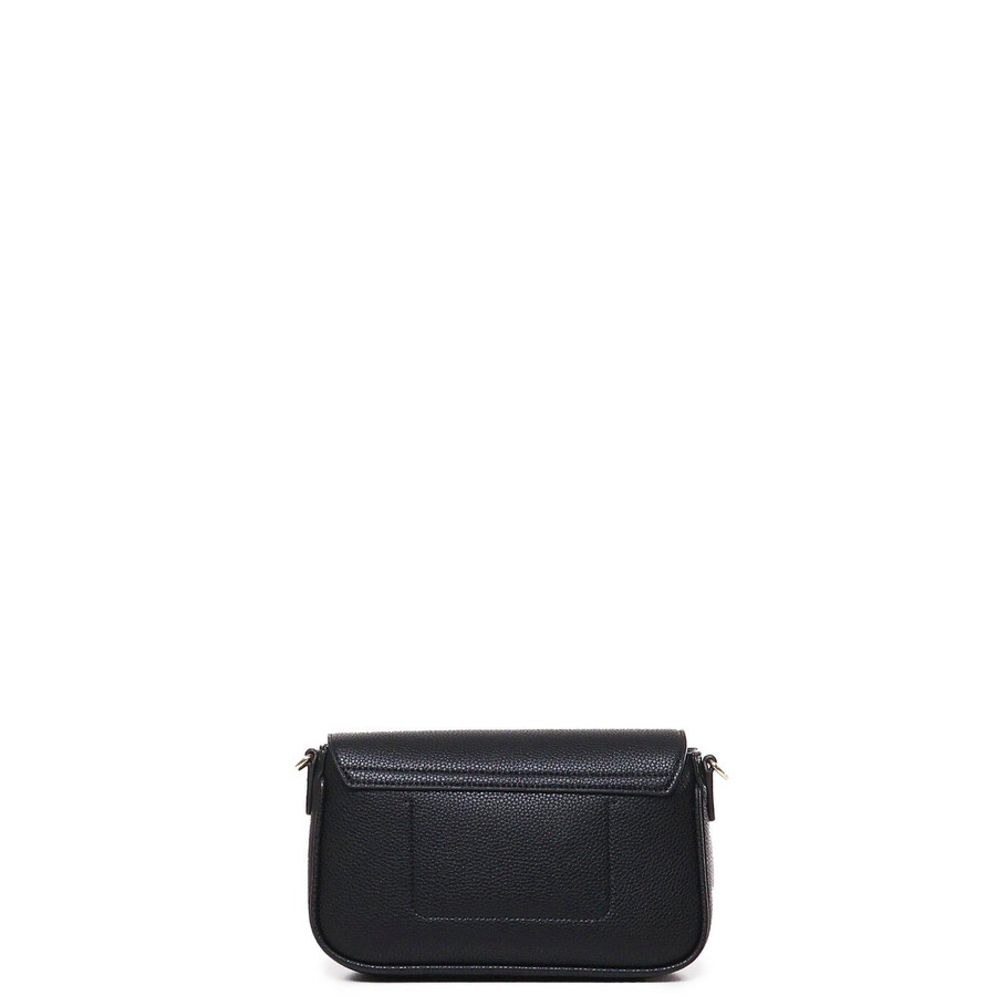 Emporio Armani Lilly Logo-printed Shoulder Bag In Black