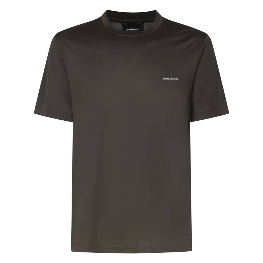 Logo Print Lyocell-Blend T-Shirt