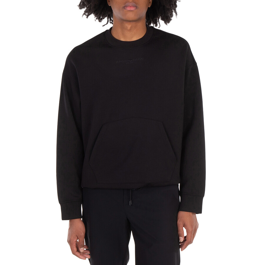 Logo-Embroidered Crew Neck Sweatshirt