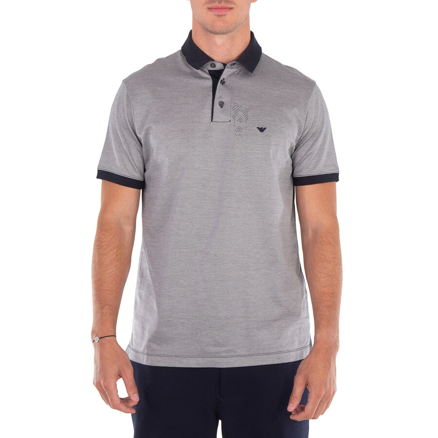 Lyocell-Blend Striped Polo Shirt