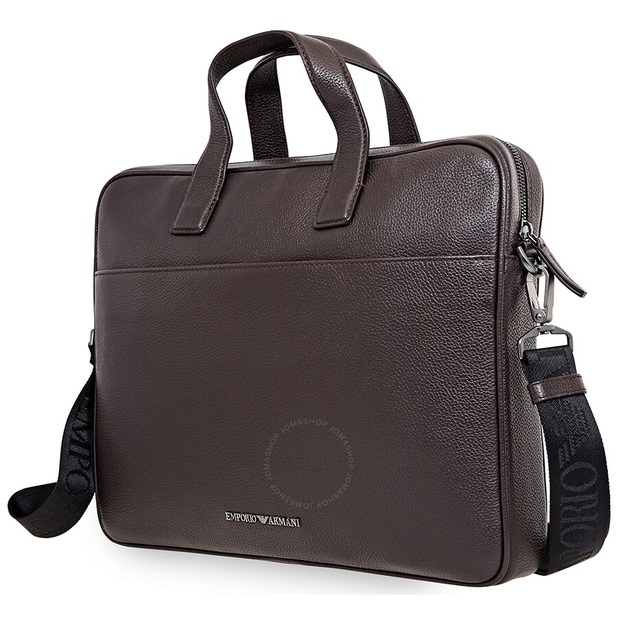 armani mens briefcase