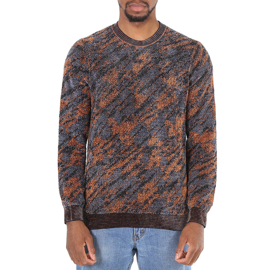 Men's Camouflage Patterned Jumper