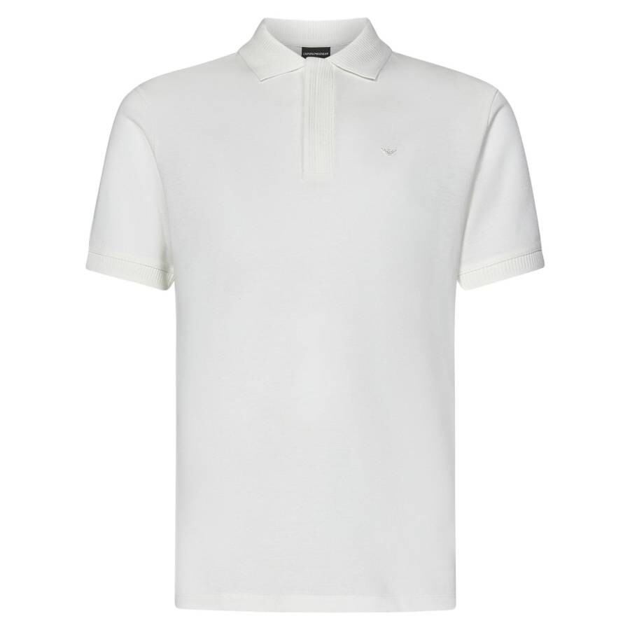 Micro Eagle Jersey Polo Shirt