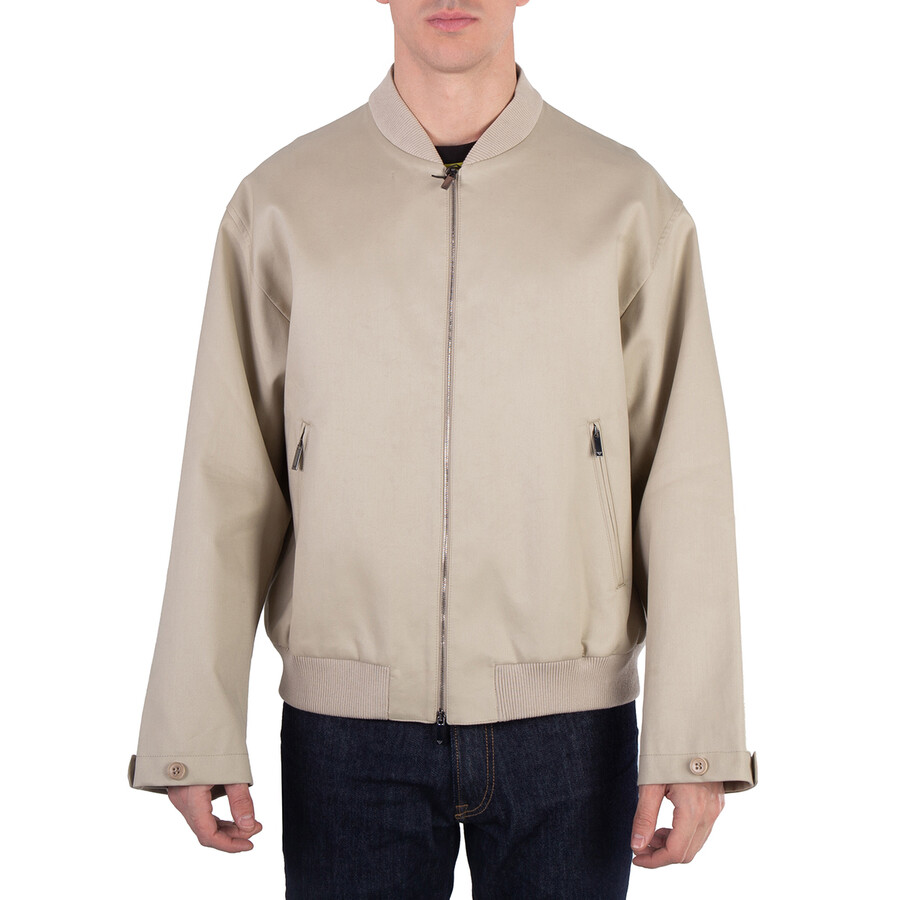 Panelled Gabardine Blouson Jacket