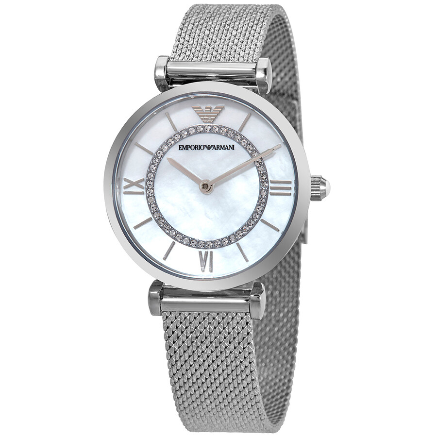Emporio Armani Quartz Mother of Pearl Dial Ladies Watch AR11319