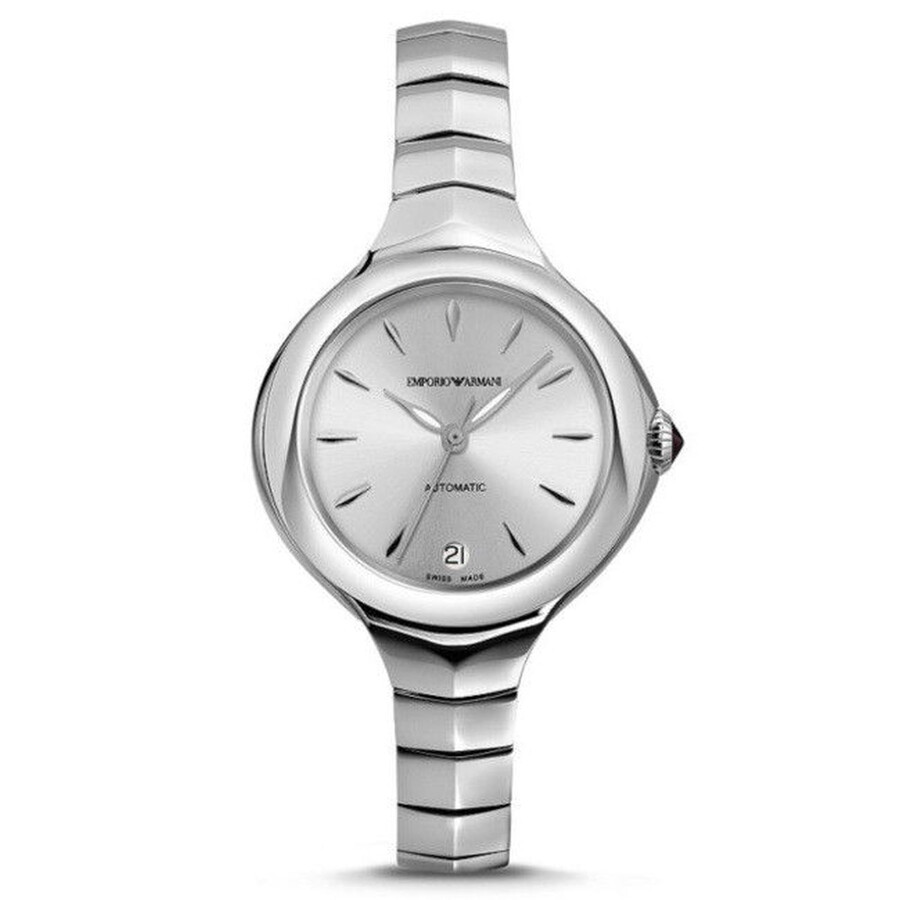 Emporio Armani Quartz Silver Dial Ladies Watch ARS8202 Watches