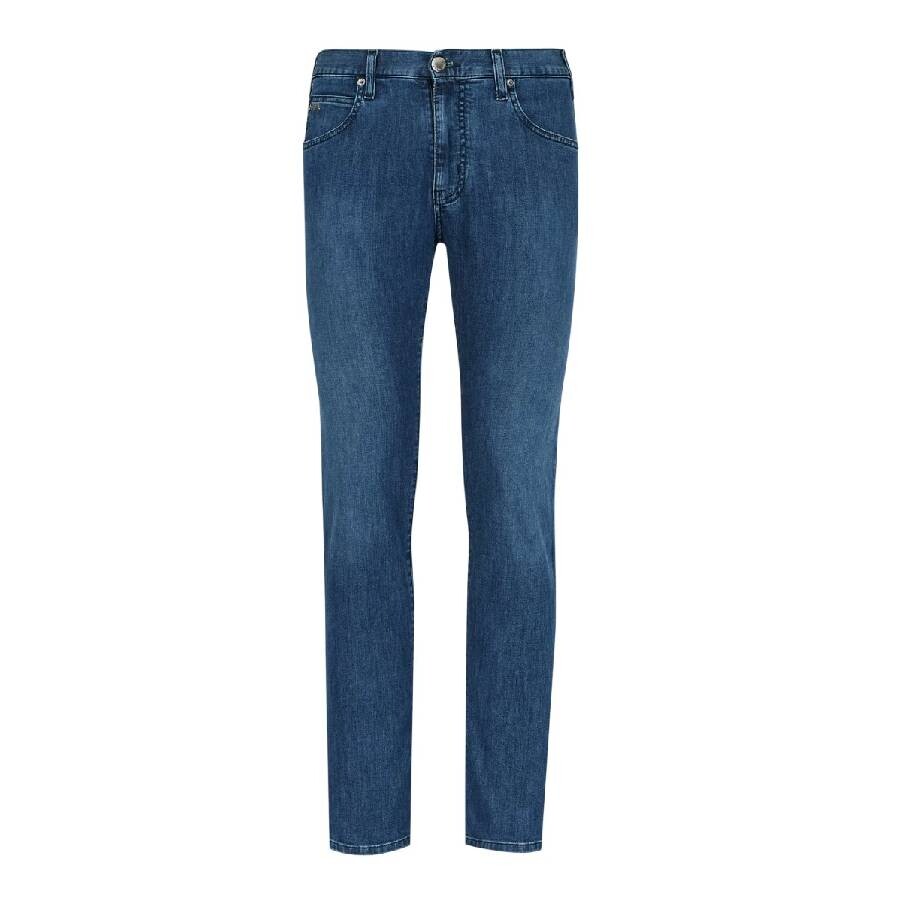 Regular Fit Cotton Jeans, Waist Size 36 Regular Fit Cotton Jeans, Waist Size 36