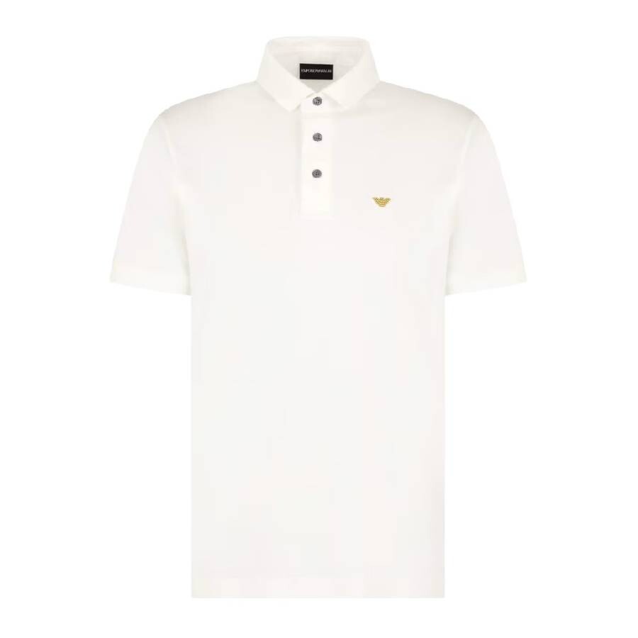 Short Sleeve Polo Shirt, Size Large