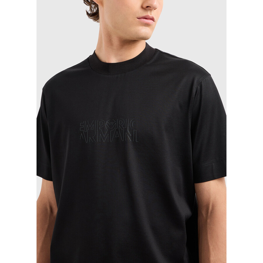 Emporio Armani Stencil Effect Logo T-shirt