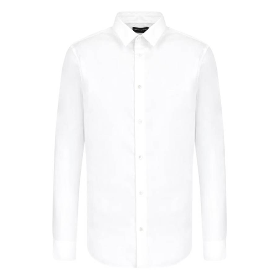 Stretch Nylon-Blend Long-Sleeved Shirt
