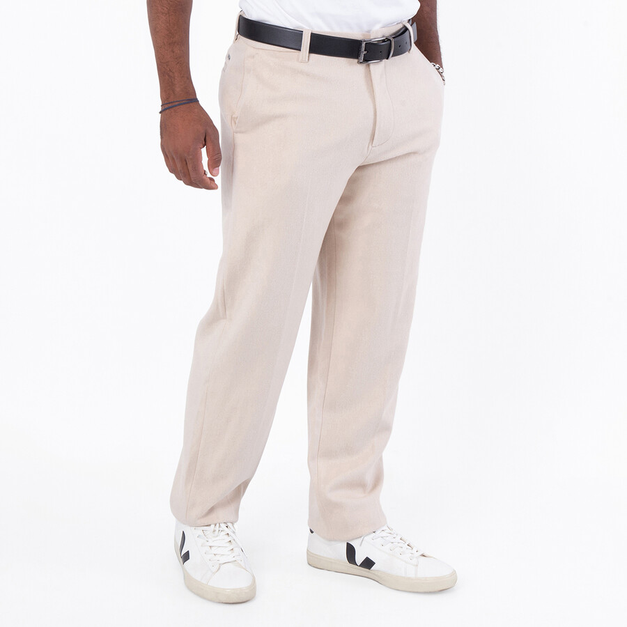 Virgin Wool Formal Chinos