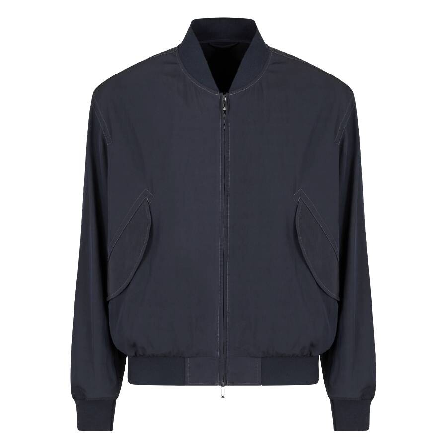 Viscose-Nylon Blouson Jacket