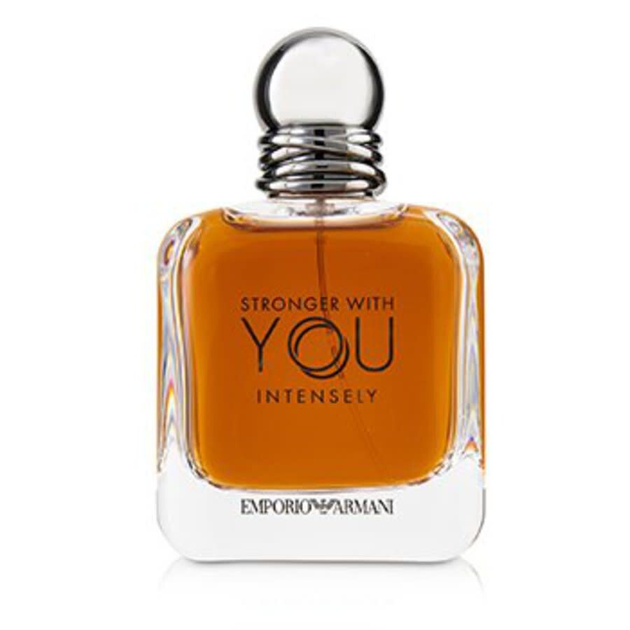 Giorgio Armani Emporio Stronger With You Intensely /  Edp Spray 3.4 oz (100 Ml) (m) In Amber