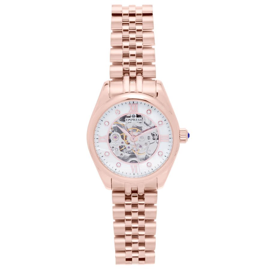 Empress Magnolia White Dial Ladies Watch EMPEM3603 840148807761