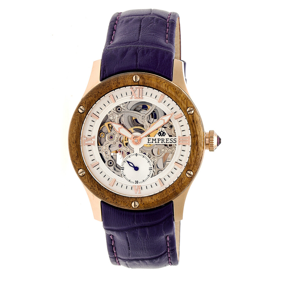 Empress Victoria Automatic Silver Dial Ladies Watch EMPEM1706