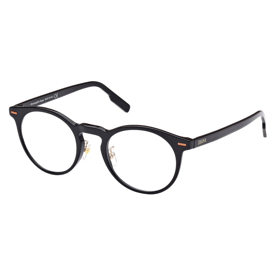 Ermenegildo Zegna Demo Round Men's Eyeglasses Ez5249-h 001 50