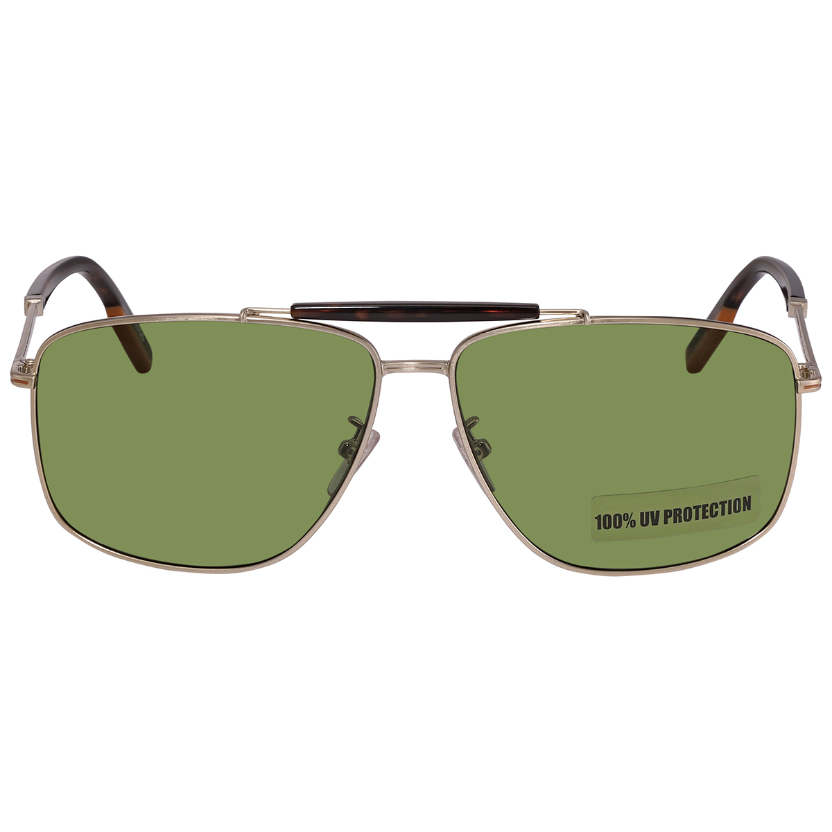 Zegna Ermenegildo Zegna Green Navigator Men's Sunglasses EZ0160-D