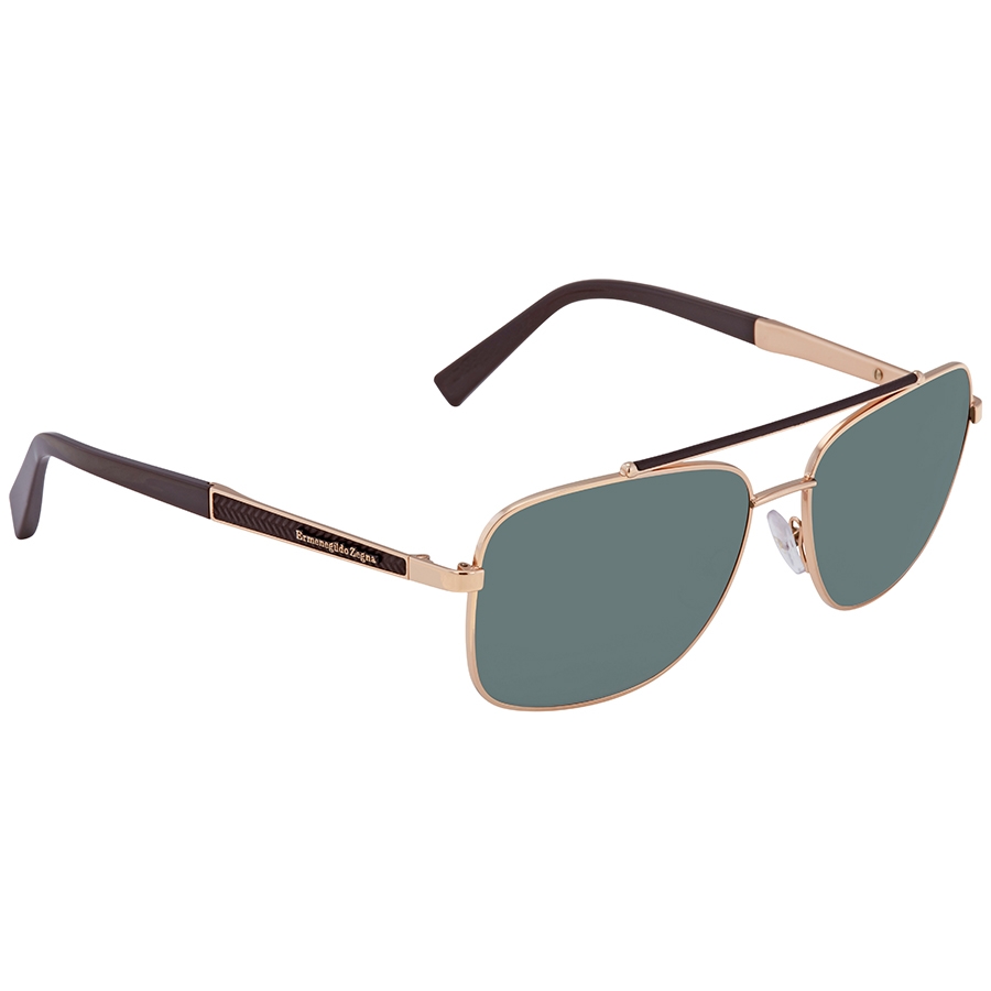 Ermenegildo Zegna Green Polarized Sunglasses Men's Sunglasses