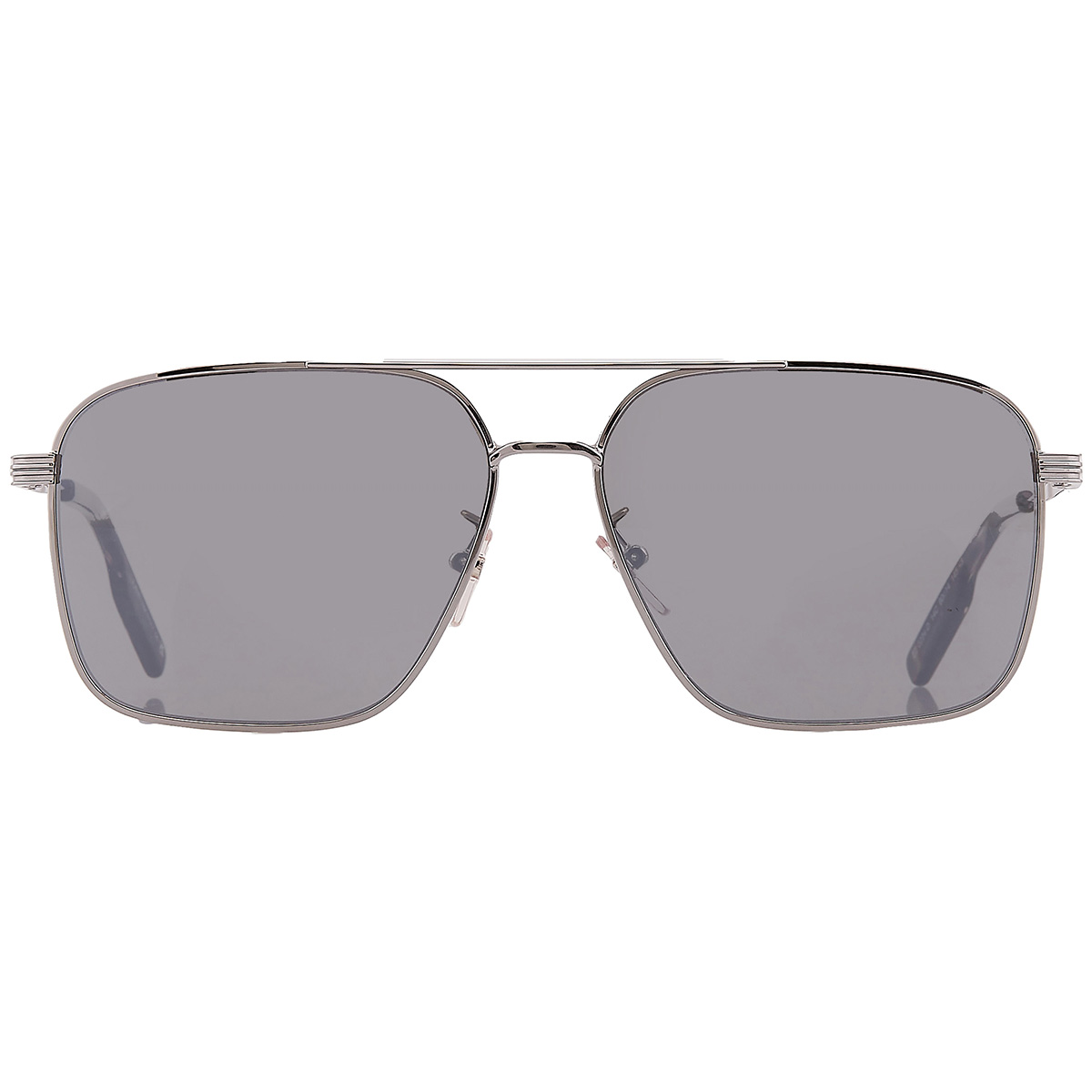 Zegna Ermenegildo Zegna Smoke Mirror Navigator Men's Sunglasses