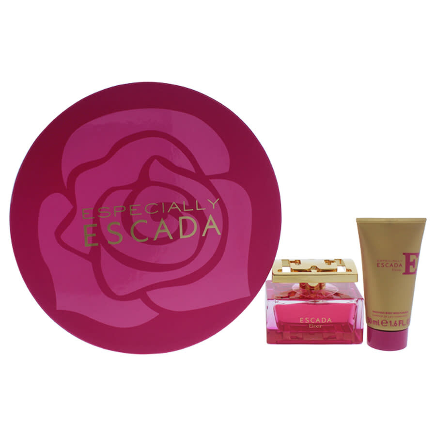 Escada Especially Elixir by Escada for Women Pc Gift Set