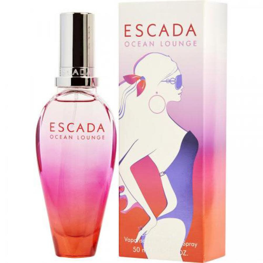 Escada Ladies Ocean Lounge Edt Spray 1.7 oz Fragrances 737052220185 In Transparent