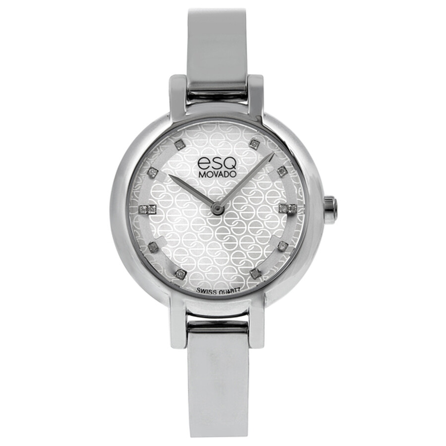 ESQ by Movado Contempo Diamond Mother of Pearl Dial Ladies Watch