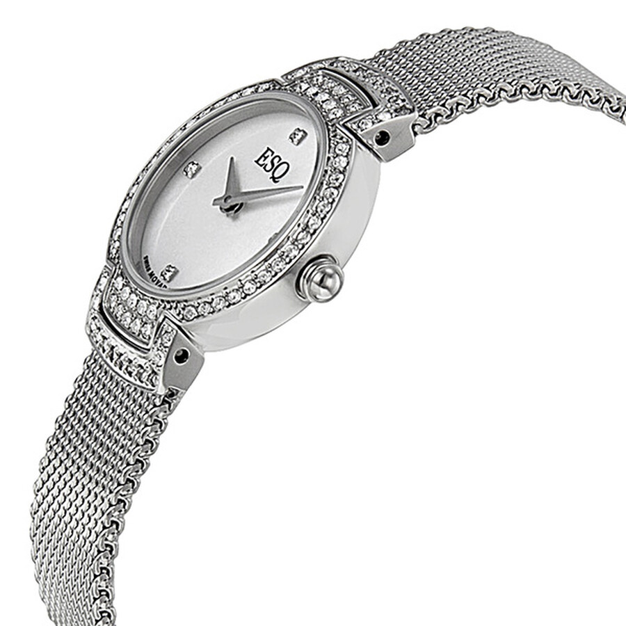 ESQ Neve Mother of Pearl Dial Stainless Steel Ladies Watch 07000002
