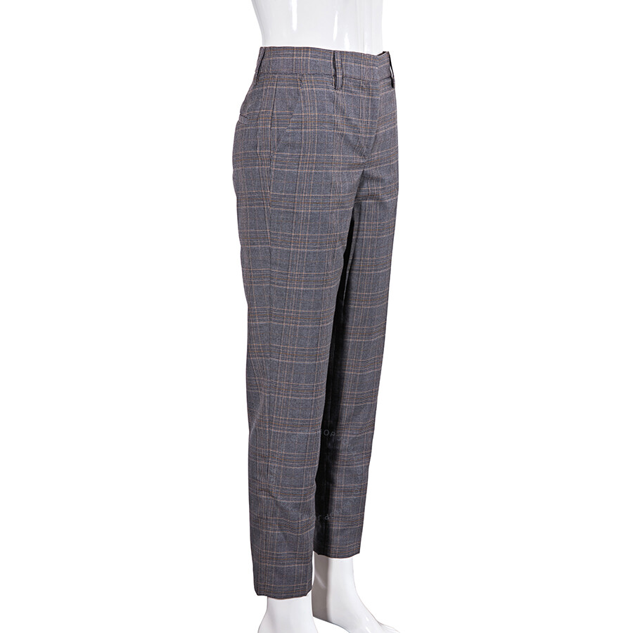 Essentiel Antwerp Essentiel Ladies Pants Amry Green Rock Fitted Pants In Amry Green