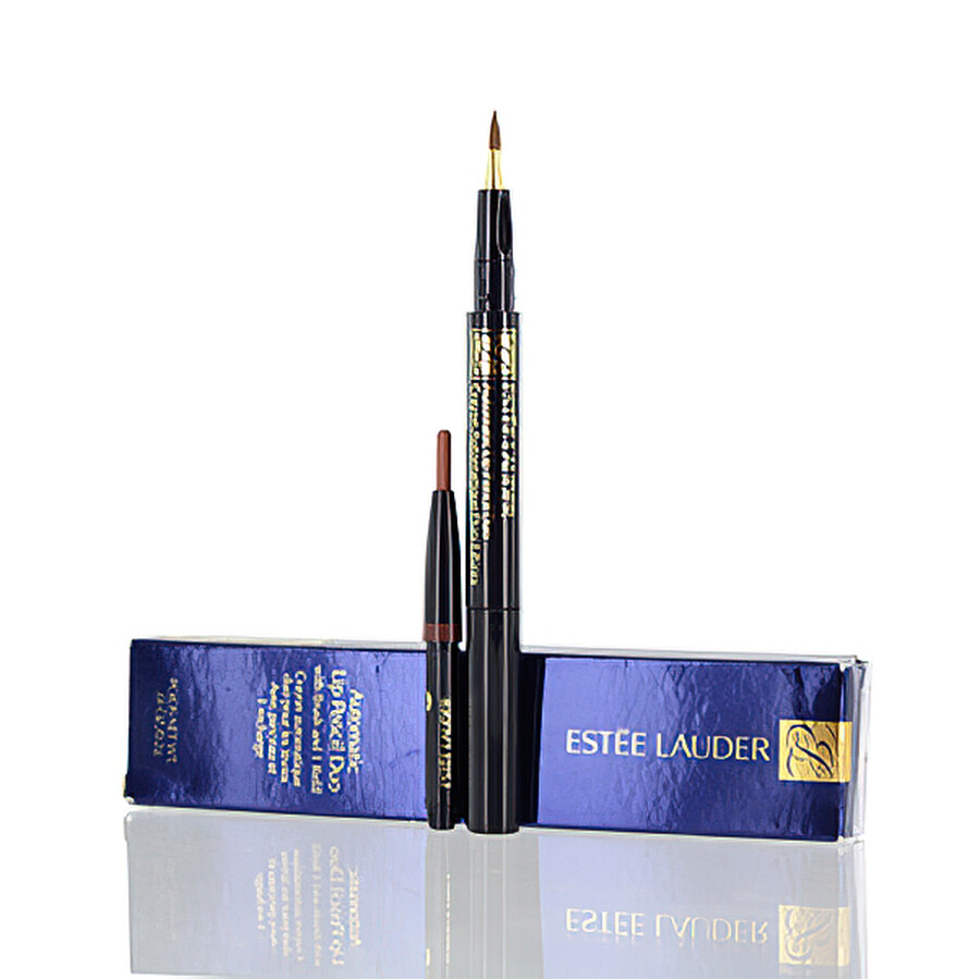 Estee Lauder / Automatic Lip Pencil Duo 01 Spice .01 oz 027131192718