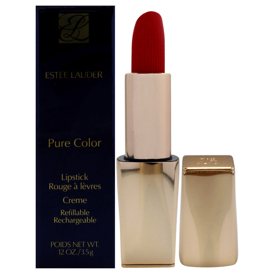 Estée Lauder Estee Lauder Ladies Pure Color Creme Lipstick 0.12 oz 520 Carnal Makeup 887167615182 In Multi