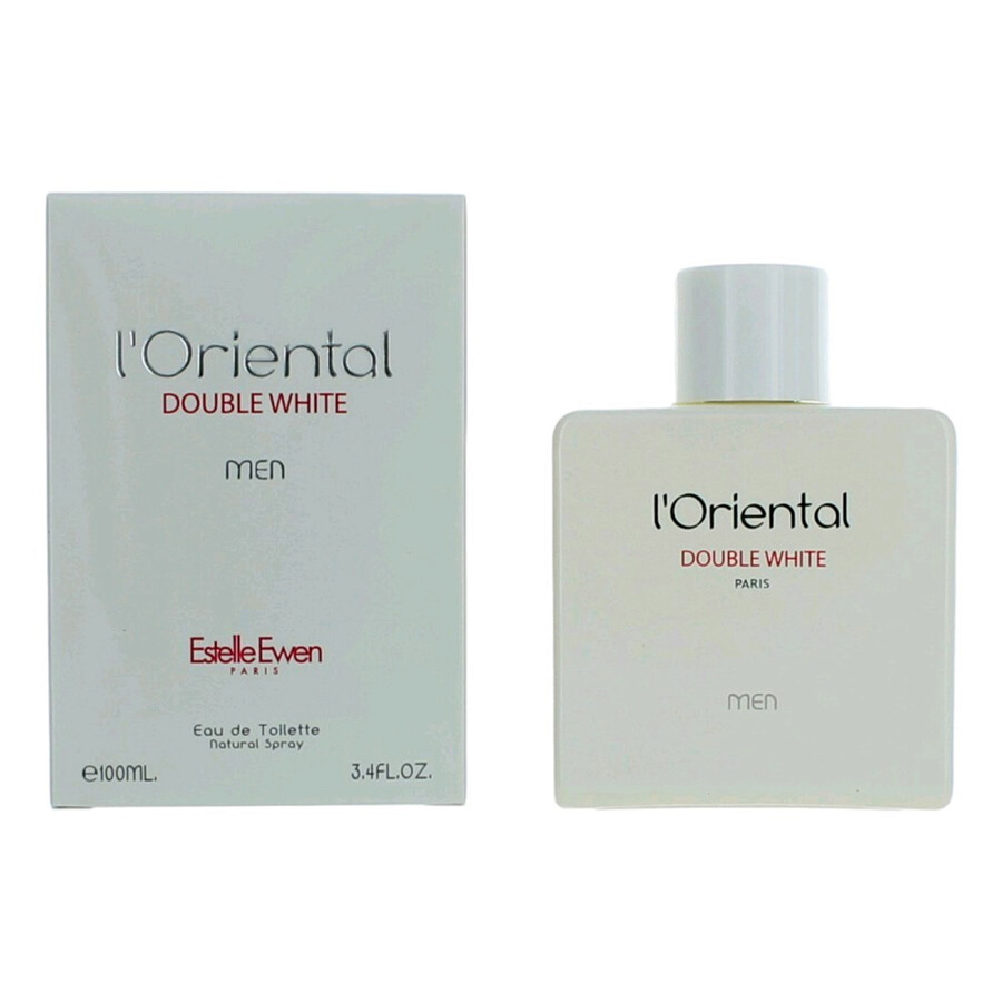 Estelle Ewen Men's L'oriental Double White Edition Edt 3.4 oz Fragrances 3700134409652
