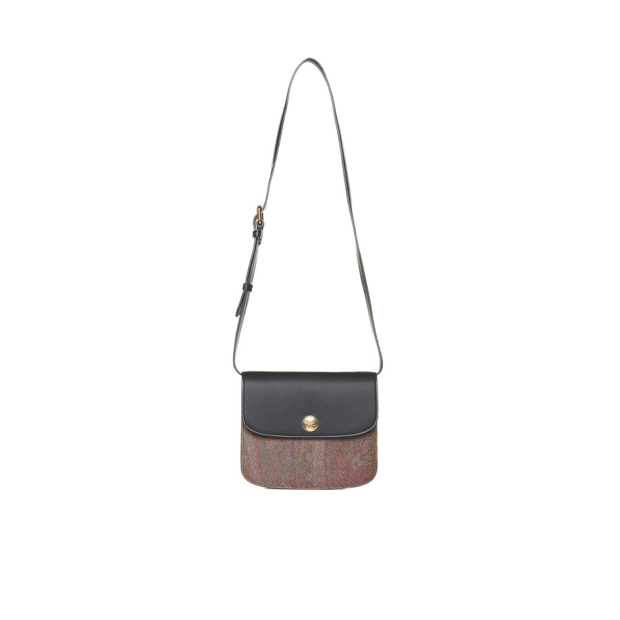 Etro Essential Crossbody Bag In Black