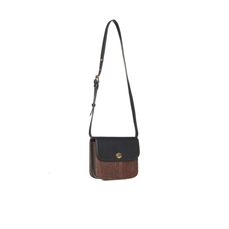 Etro Essential Crossbody Bag In Black