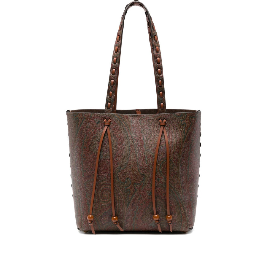 Etro Large Arnica Tote Bag 1984 In Brown