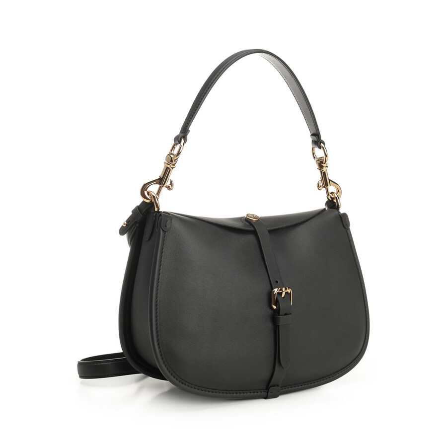 Etro Medium Pony Bag In Black
