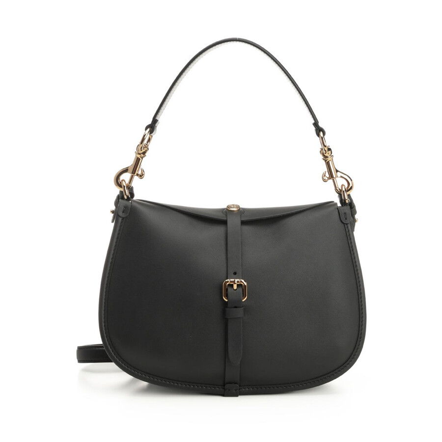 Etro Medium Pony Bag In Black