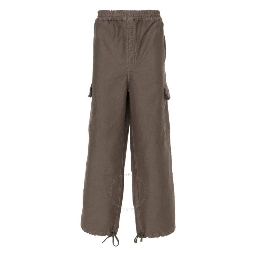 Etudes Studio Dyed Brown Forum Twill Dyed Cargo Pants In Brown