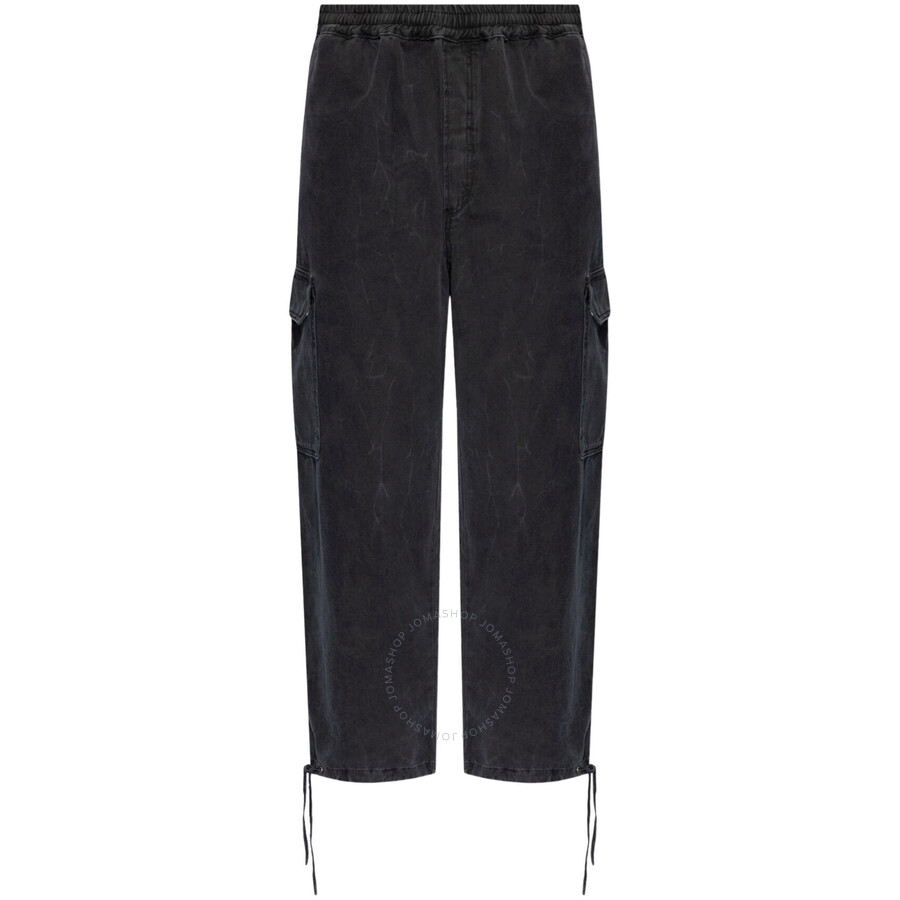 Etudes Studio Etudes Forum Canvas Wrinkle Cargo Pants In Black