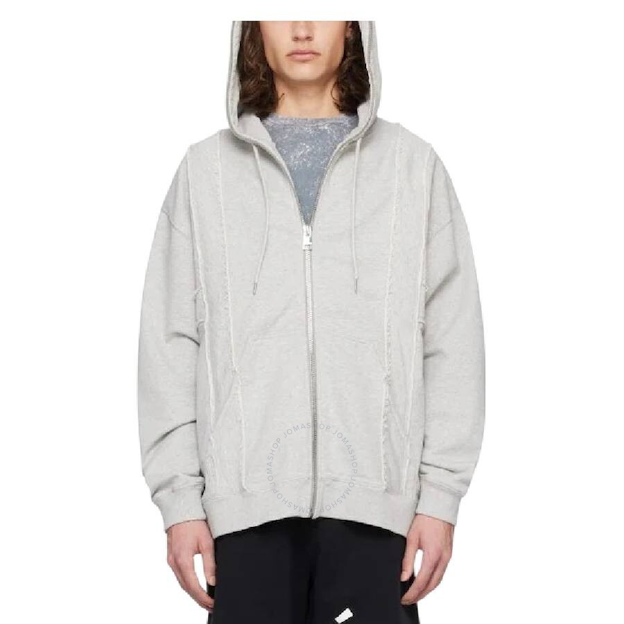 Etudes Studio Hooded Skyline Heather Grey Sweaters In Grey