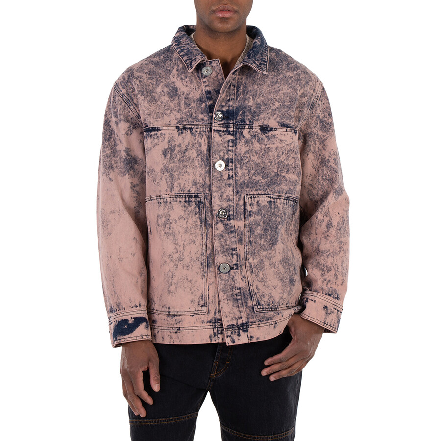 Hopper Overdye Denim Pink Shirt Jacket