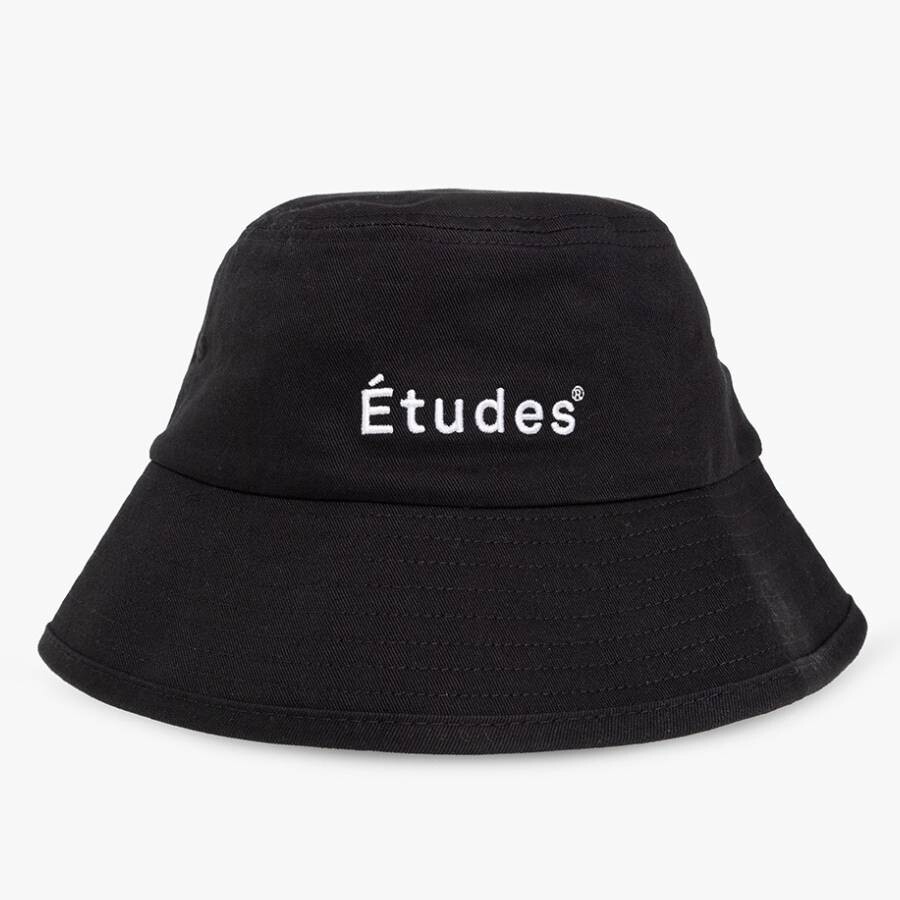 Logo Bucket Hat in Black