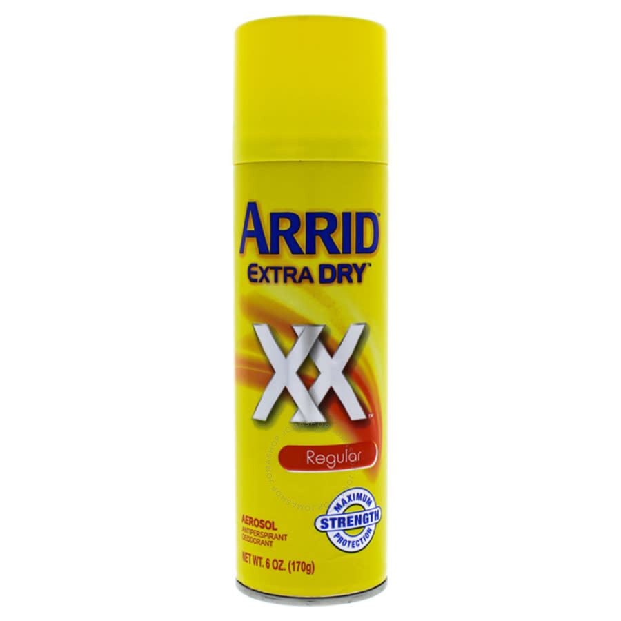 Arrid Extra Dry Regular Deodorant Spray by Arrid for Unisex 6 oz