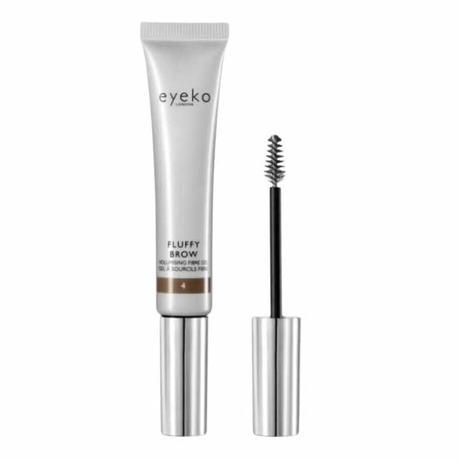 Eyeko Ladies Fluffy Brow Volumising Fibre Gel - 4 - 1 oz Deep Brown Makeup 5059883107936 In Brown