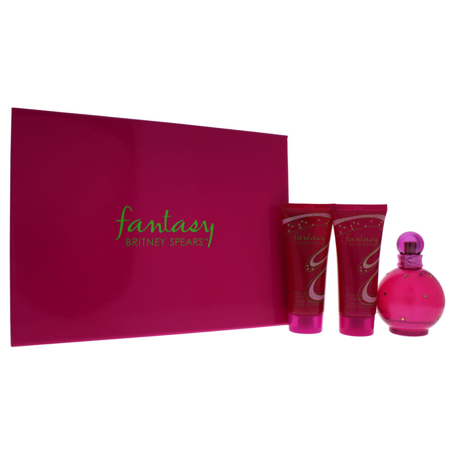 Britney Spears Fantasy By  For Women - 3 Pc Gift Set 3.3oz Edp Spray