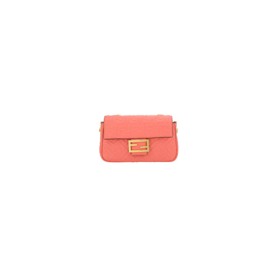Fendi Baguette Shoulder Bag In Pink