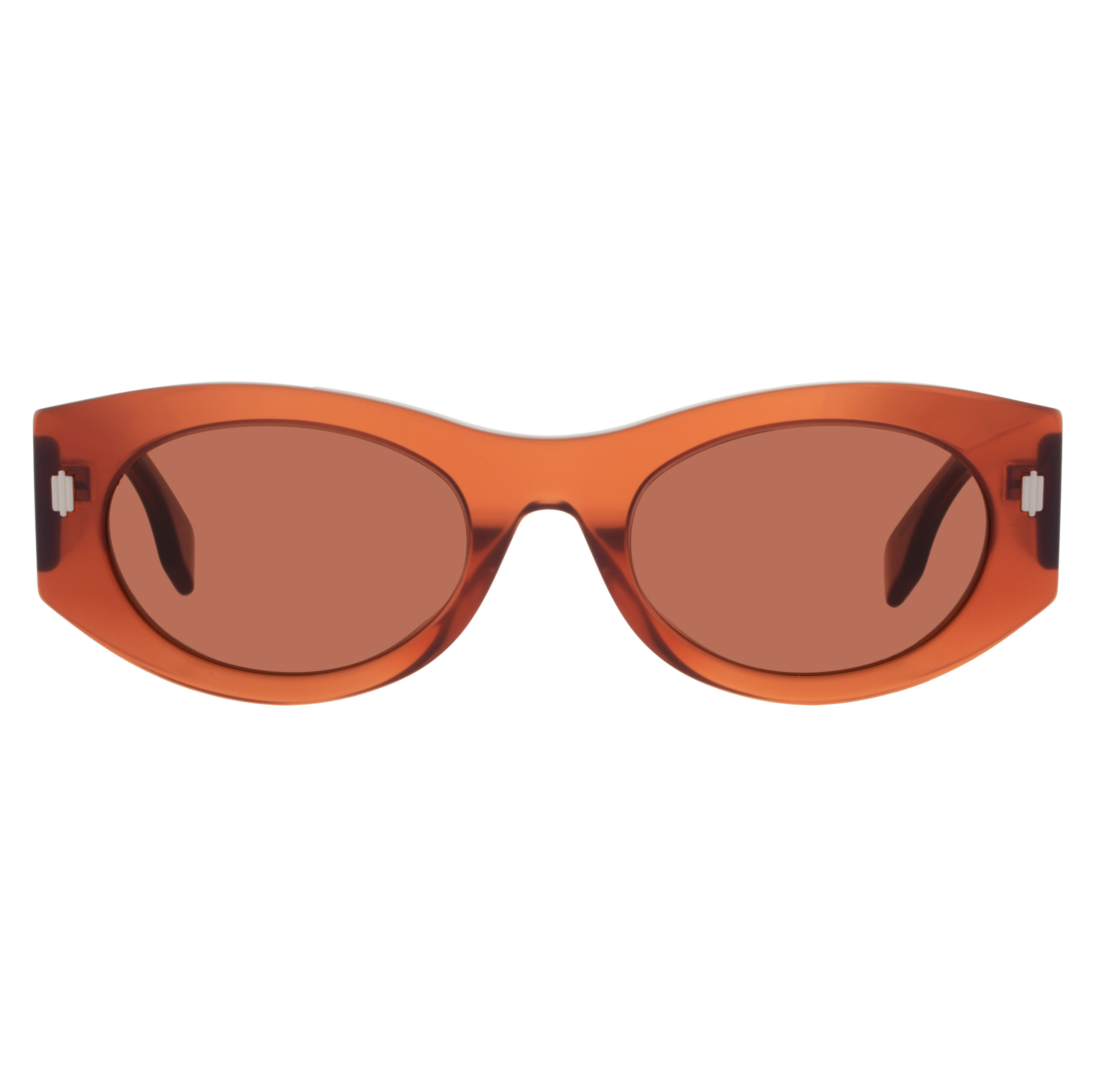 【FENDI】ヴィンテージ★サングラス★バーガンディ系★SL7671★フェンディ Fendi Bordeaux Oval Ladies Sunglasses FE40125I 68S 52 192337241949